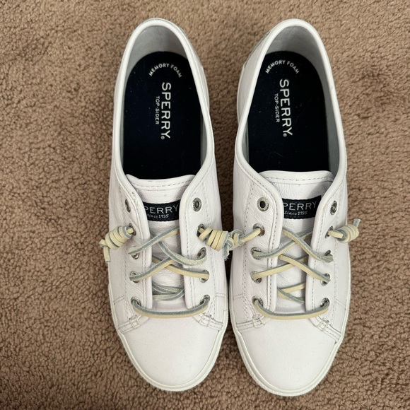 Sperry White Slip On Sneaker - Picture 4 of 8